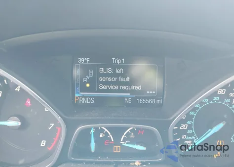 2013 Ford Escape Titanium z USA, uszkodzony, nr VIN 1FMCU9J90DUC22888